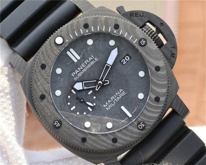 パネライサブマーシブル マリーナ ミリターレ カーボテック世界限定1000本 PAM00979 - 浦山時計店