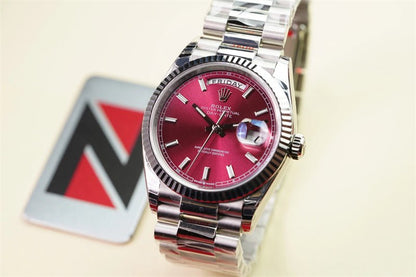 ロレックス デイデイト 118239 チェリー文字盤 - 浦山時計店