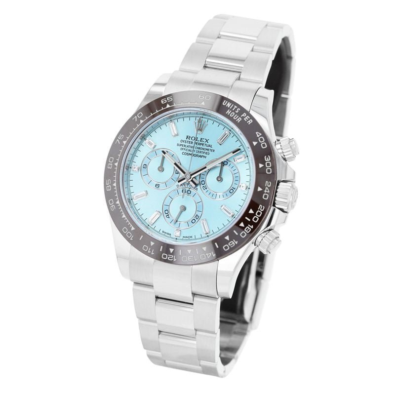 ロレックス コスモグラフ デイトナ ランダム アイスブルー 11Pダイヤモンド116506A - 浦山時計店