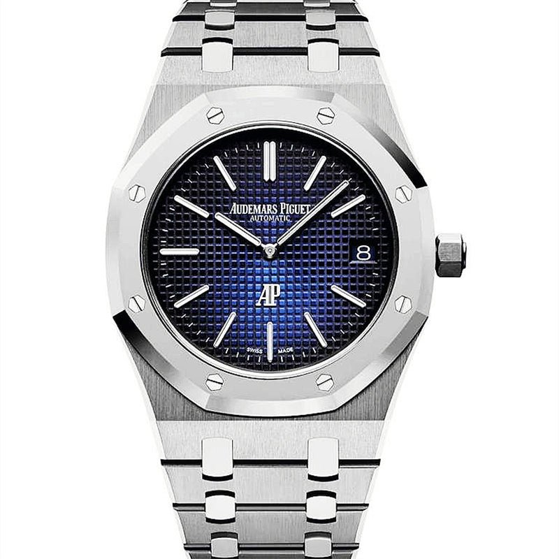 オーデマピゲ ロイヤルオーク エクストラシン ブティック限定 15202IP.OO.1240IP.01スモークブルー - 浦山時計店