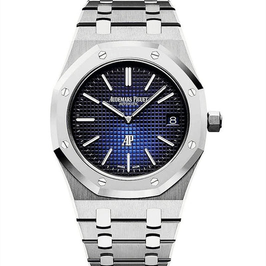 オーデマピゲ ロイヤルオーク エクストラシン ブティック限定 15202IP.OO.1240IP.01スモークブルー - 浦山時計店