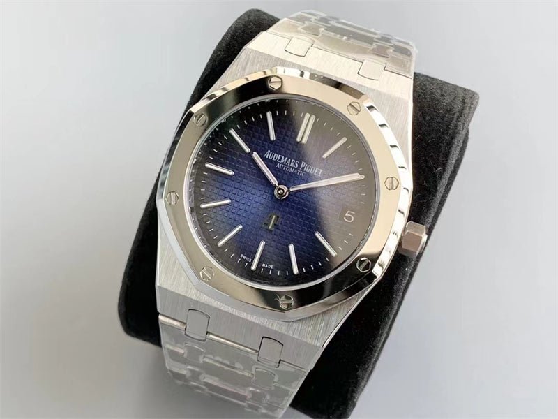 オーデマピゲ ロイヤルオーク エクストラシン ブティック限定 15202IP.OO.1240IP.01スモークブルー - 浦山時計店