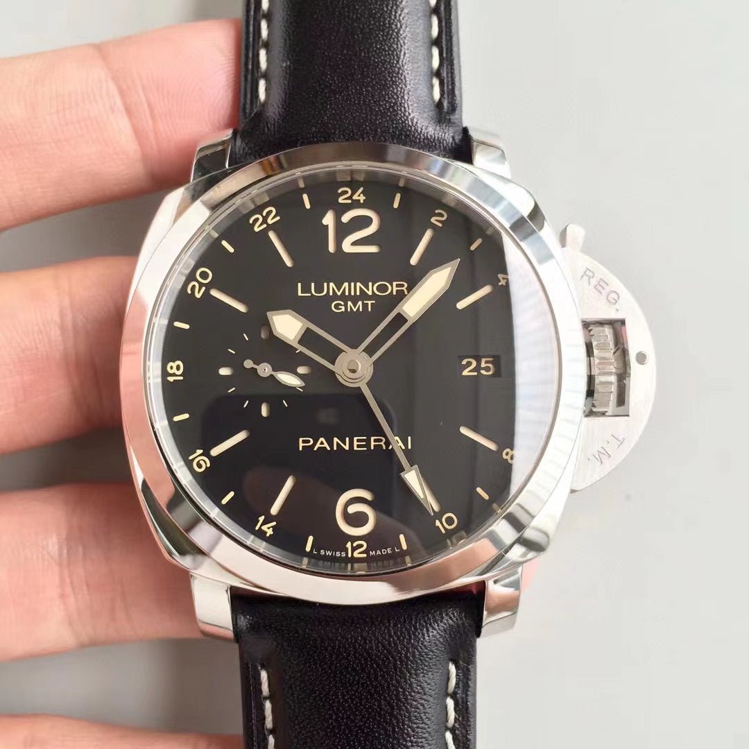 パネライ ルミノール１９５０ ３デイズ ＧＭＴ ２４Ｈオートマチック アッチャイオ ４４ｍｍ PAM00531 - 浦山時計店