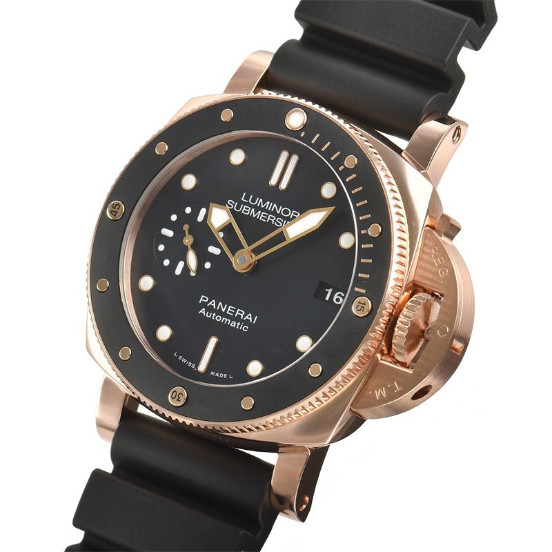 パネライ ルミノール１９５０ サブマーシブル ３デイズ オロロッソ PAM00684 - 浦山時計店