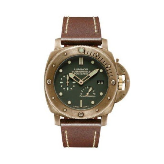 パネライ ルミノールサブマーシブル1950 3Days パワーリザーブ オートマティック ブロンゾ PAM00507 - 浦山時計店