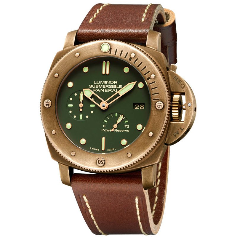 パネライ ルミノールサブマーシブル1950 3Days パワーリザーブ オートマティック ブロンゾ PAM00507 - 浦山時計店