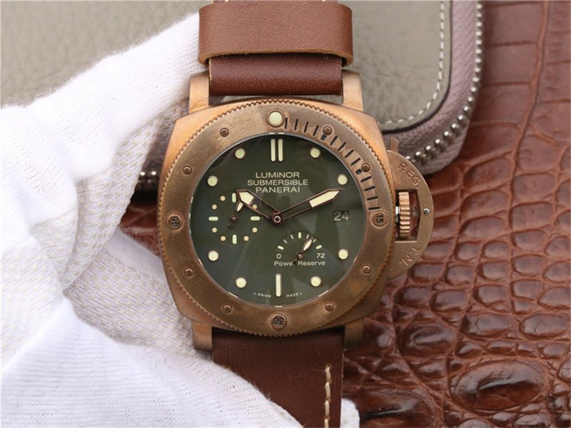パネライ ルミノールサブマーシブル1950 3Days パワーリザーブ オートマティック ブロンゾ PAM00507 - 浦山時計店