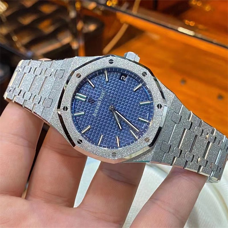 オーデマピゲ ロイヤルオーク フロステッドゴールド 世界限定200本 15410BC.GG.1224BC.01 - 浦山時計店