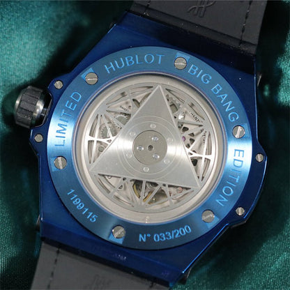 ウブロビッグバン ウニコ サンブルー セラミックブルー 限定２００本 415.EX.7179.VR.MXM19 - 浦山時計店