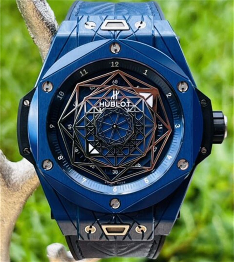 ウブロビッグバン ウニコ サンブルー セラミックブルー 限定２００本 415.EX.7179.VR.MXM19 - 浦山時計店