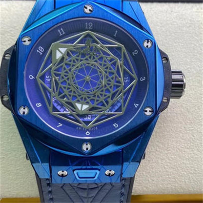 ウブロビッグバン ウニコ サンブルー セラミックブルー 限定２００本 415.EX.7179.VR.MXM19 - 浦山時計店