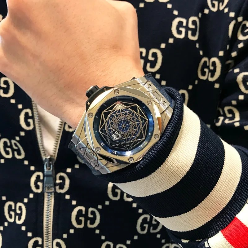 ウブロ ビッグバン ウニコ サンブルー チタニウム ブルー 限定生産２００本 415.NX.7179.VR.MXM18 - 浦山時計店