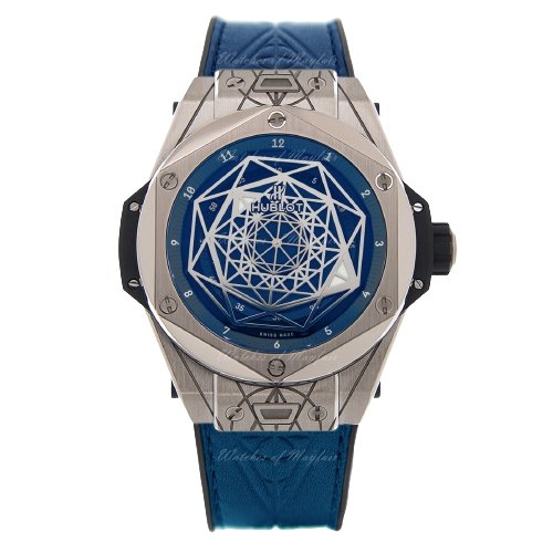 ウブロ ビッグバン ウニコ サンブルー チタニウム ブルー 限定生産２００本 415.NX.7179.VR.MXM18 - 浦山時計店