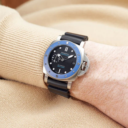 パネライ2020年新作 サブマーシブル アズーロ - 42mm Ref. PAM01209 限定500本 - 浦山時計店