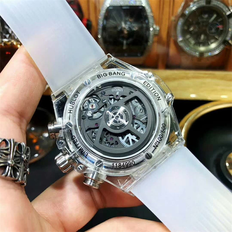 ウブロ ビッグバン ウニコ パーペチュアルカレンダー サファイア レインボー 世界限定20本406.JX.0120.RT.4099