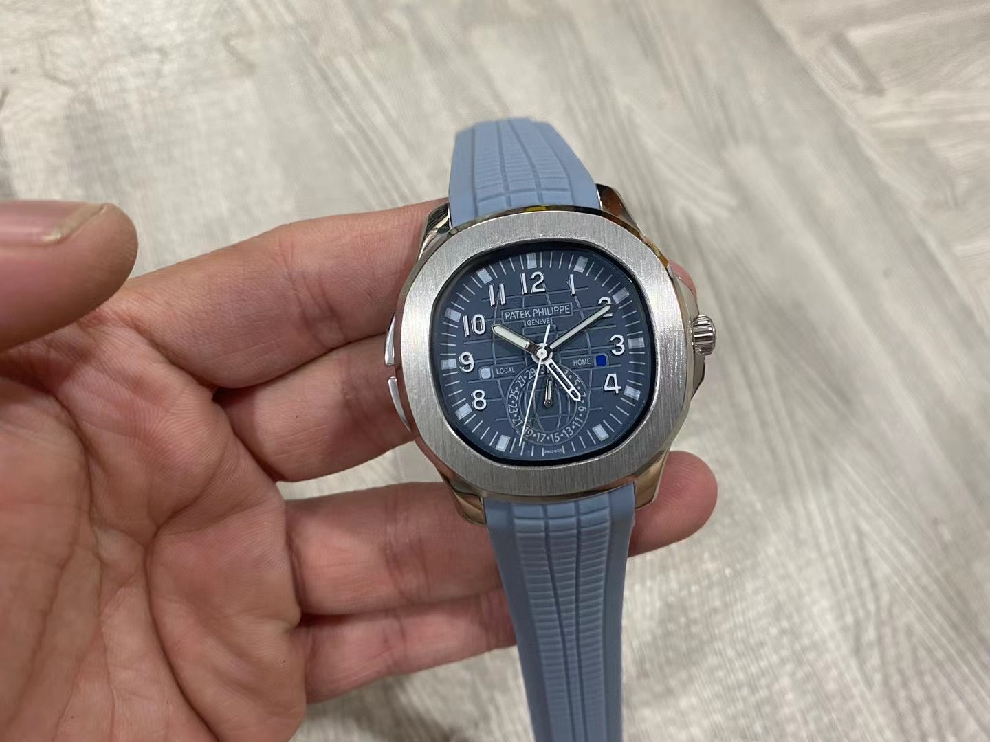 PATEK PHILIPPE - パテック フィリップ アクアノート・トラベルタイム 5164G-001