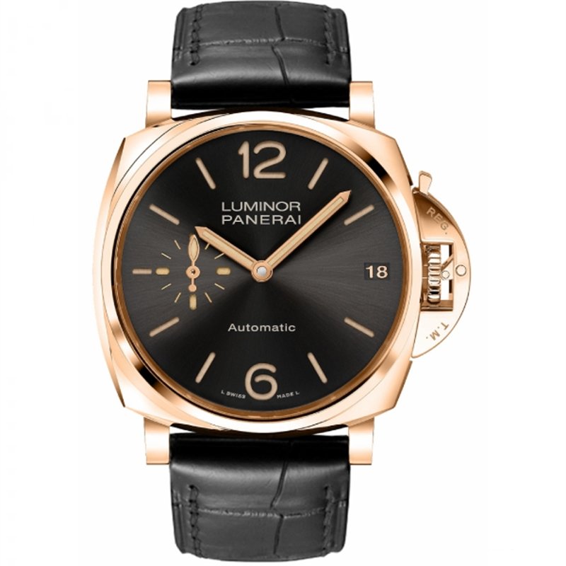 パネライ ルミノール ドゥエ 3デイズ オートマチック オロロッソ PAM00908 38mm - 浦山時計店