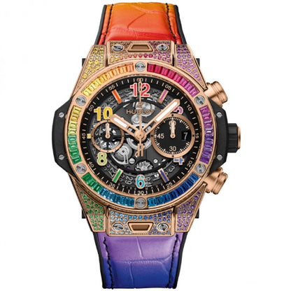 ウブロビッグバン ウニコ キングゴールド レインボー 441.OX.1118.LR.0999 - 浦山時計店