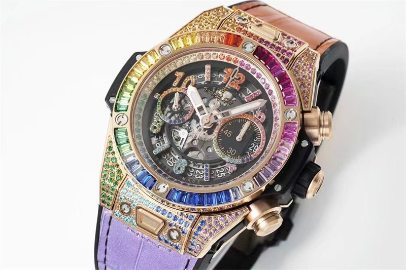 ウブロビッグバン ウニコ キングゴールド レインボー 441.OX.9910.LR.0999 - 浦山時計店