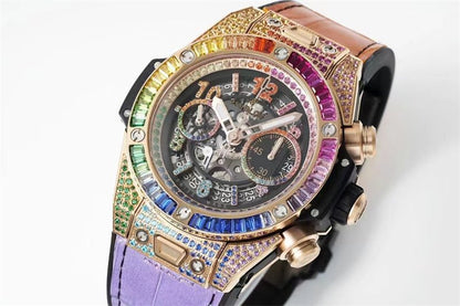 ウブロビッグバン ウニコ キングゴールド レインボー 441.OX.9910.LR.0999 - 浦山時計店