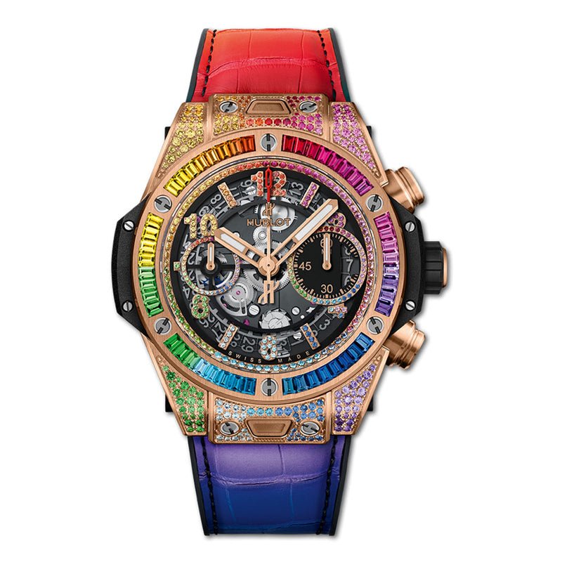 ウブロビッグバン ウニコ キングゴールド レインボー 441.OX.9910.LR.0999 - 浦山時計店