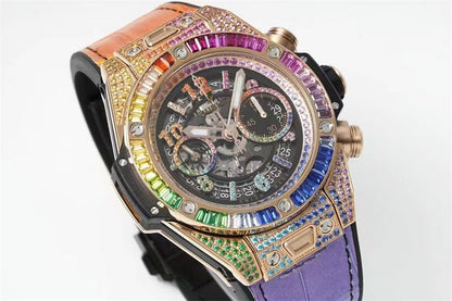 ウブロビッグバン ウニコ キングゴールド レインボー 441.OX.9910.LR.0999 - 浦山時計店