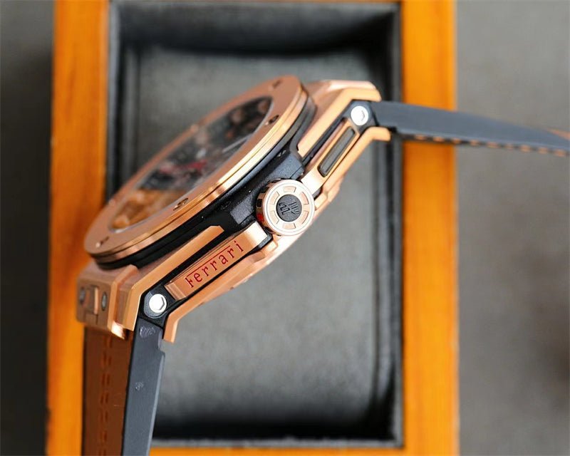 ウブロビッグバン フェラーリ キングゴールド 世界限定５００本401.OX.0123.VR - 浦山時計店