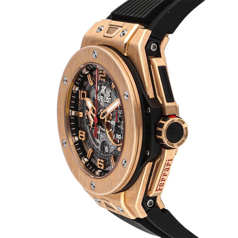 ウブロビッグバン フェラーリ キングゴールド 世界限定５００本401.OX.0123.VR - 浦山時計店