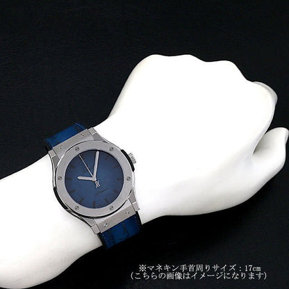 ウブロ クラシック フュージョン ベルルッティ スクリット オーシャンブルー 511.NX.050B.VR.BER16 - 浦山時計店