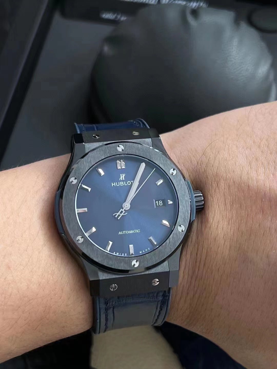 ウブロ クラシック・フュージョン セラミックブルー 565.CM.7170.LR - 浦山時計店