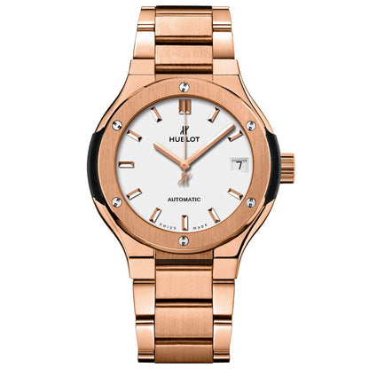 ウブロ クラシック・フュージョン チタニウム オパーリンホワイト ブレスレット 585.NX.2610.NX - 浦山時計店