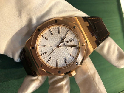 AUDEMARS PIGUET オーデマ・ピゲ ロイヤルオーク シルバー 15400OR.OO.D088CR.01 - 浦山時計店
