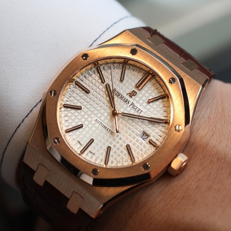 AUDEMARS PIGUET オーデマ・ピゲ ロイヤルオーク シルバー 15400OR.OO.D088CR.01 - 浦山時計店