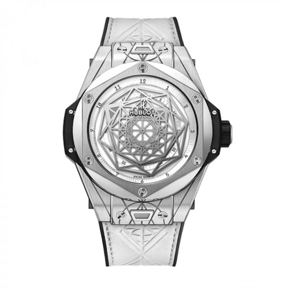 ウブロビッグバン ウニコ サンブルー チタニウム ホワイト 415.NX.2027.VR.MXM18