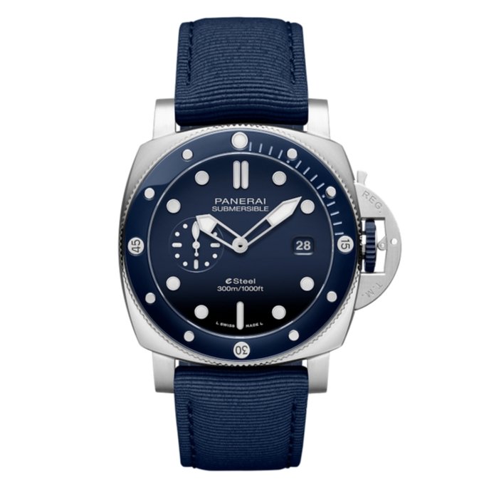 パネライ サブマーシブル クアランタクアトロ ESteel ブルー プロフォンド PAM01289 - 浦山時計店