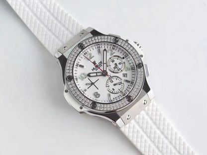 HUBLOT ウブロ ビッグ・バン スチール ホワイト ダイヤモンド 301.SE.230.RW.114 - 浦山時計店