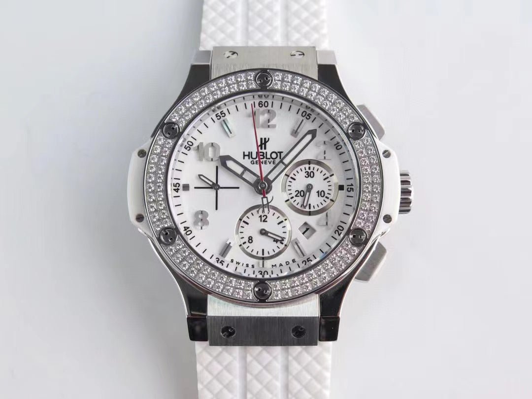 HUBLOT ウブロ ビッグ・バン スチール ホワイト ダイヤモンド 301.SE.230.RW.114 - 浦山時計店