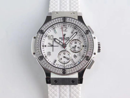 HUBLOT ウブロ ビッグ・バン スチール ホワイト ダイヤモンド 301.SE.230.RW.114 - 浦山時計店