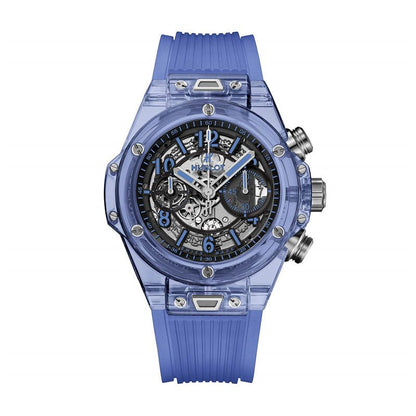 ウブロ（HUBLOT）ビッグバン ウニコ ブルーサファイア 411.JL.4809.RT 世界限定250本 - 浦山時計店