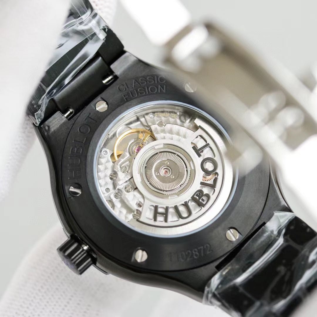 ウブロ HUBLOT クラシックフュージョン ブラック マジック ブレスレット ダイヤモンド 585.CM.1470.CM.1204 - 浦山時計店