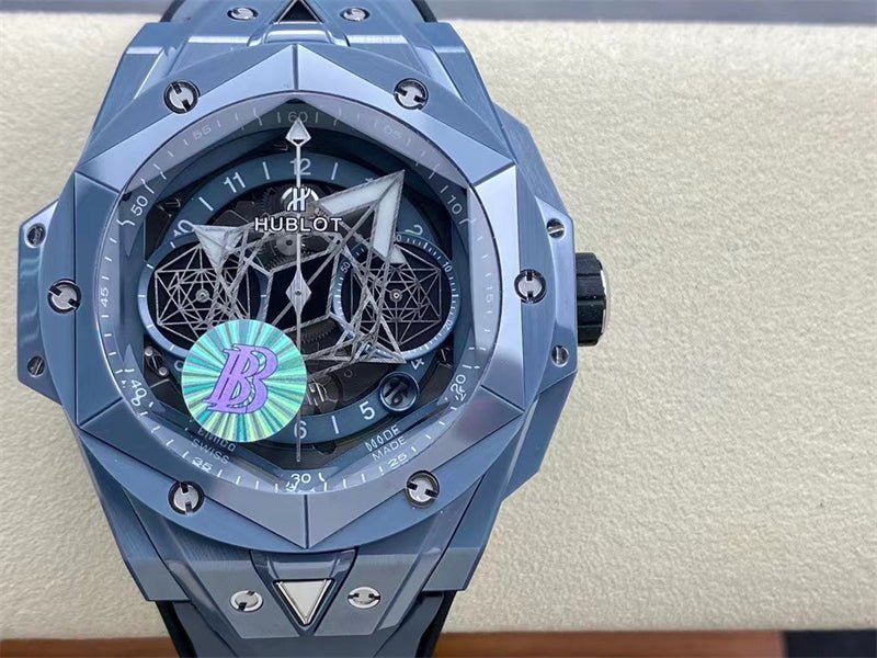 ウブロ ビッグバン ウニコ サンブルーII ブルーセラミック 世界限定 200本418.FX.8007.RX.MXM21 - 浦山時計店