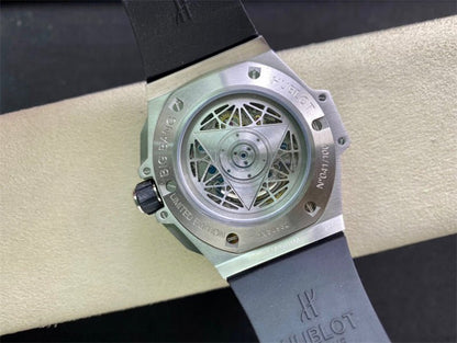 ウブロビッグバン ウニコ サンブルーIIチタニウムブルーパヴェ 418.NX.5107.RX.MXM20 - 浦山時計店