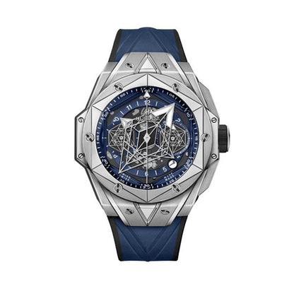 ウブロビッグバン ウニコ サンブルーIIチタニウムブルーパヴェ 418.NX.5107.RX.MXM20 - 浦山時計店