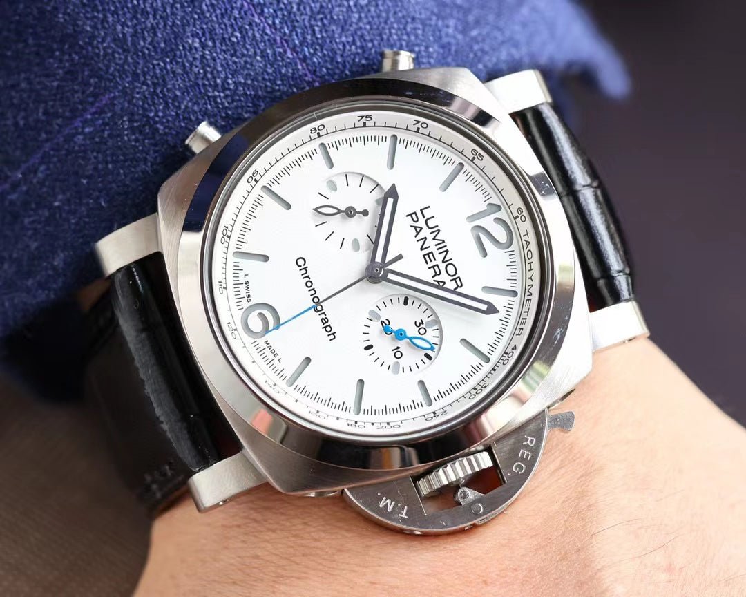 パネライ ルミノール クロノ PAM01109 ブラック 新品 - 浦山時計店