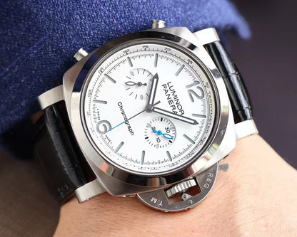 パネライ ルミノール クロノ PAM01109 ブラック 新品 - 浦山時計店