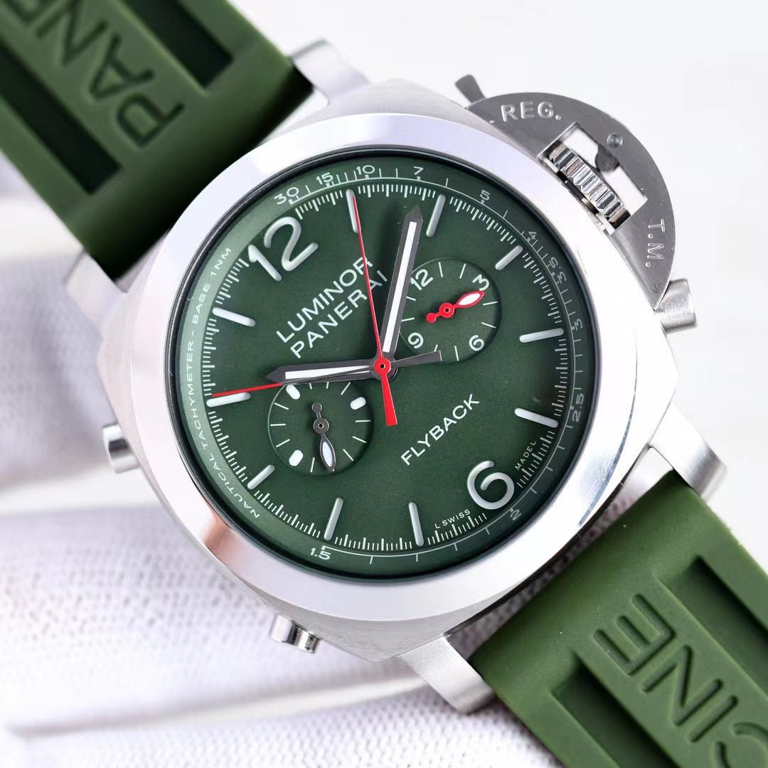 パネライ ルミノール クロノ フライバック ベルデミリターレ PAM01296 - 浦山時計店
