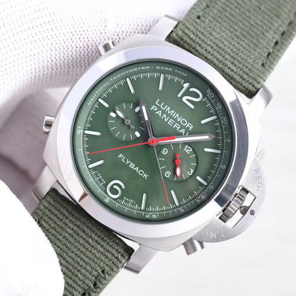パネライ ルミノール クロノ フライバック ベルデミリターレ PAM01296 - 浦山時計店