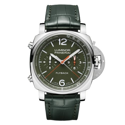パネライ ルミノール クロノ フライバック ベルデミリターレ PAM01296 - 浦山時計店