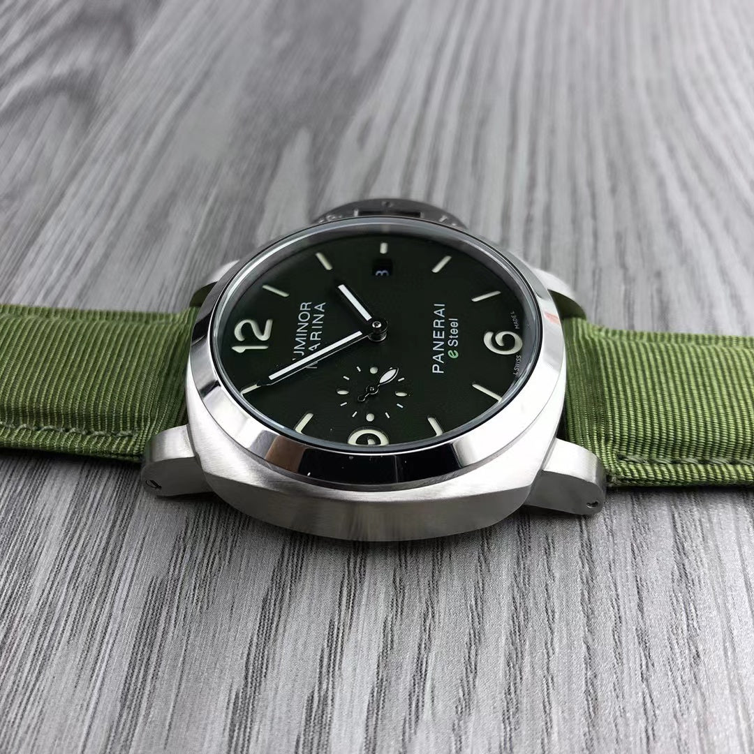 PANERAI パネライ ルミノールマリーナ ESteel ヴェルデ ズメラルド PAM01356 - 浦山時計店