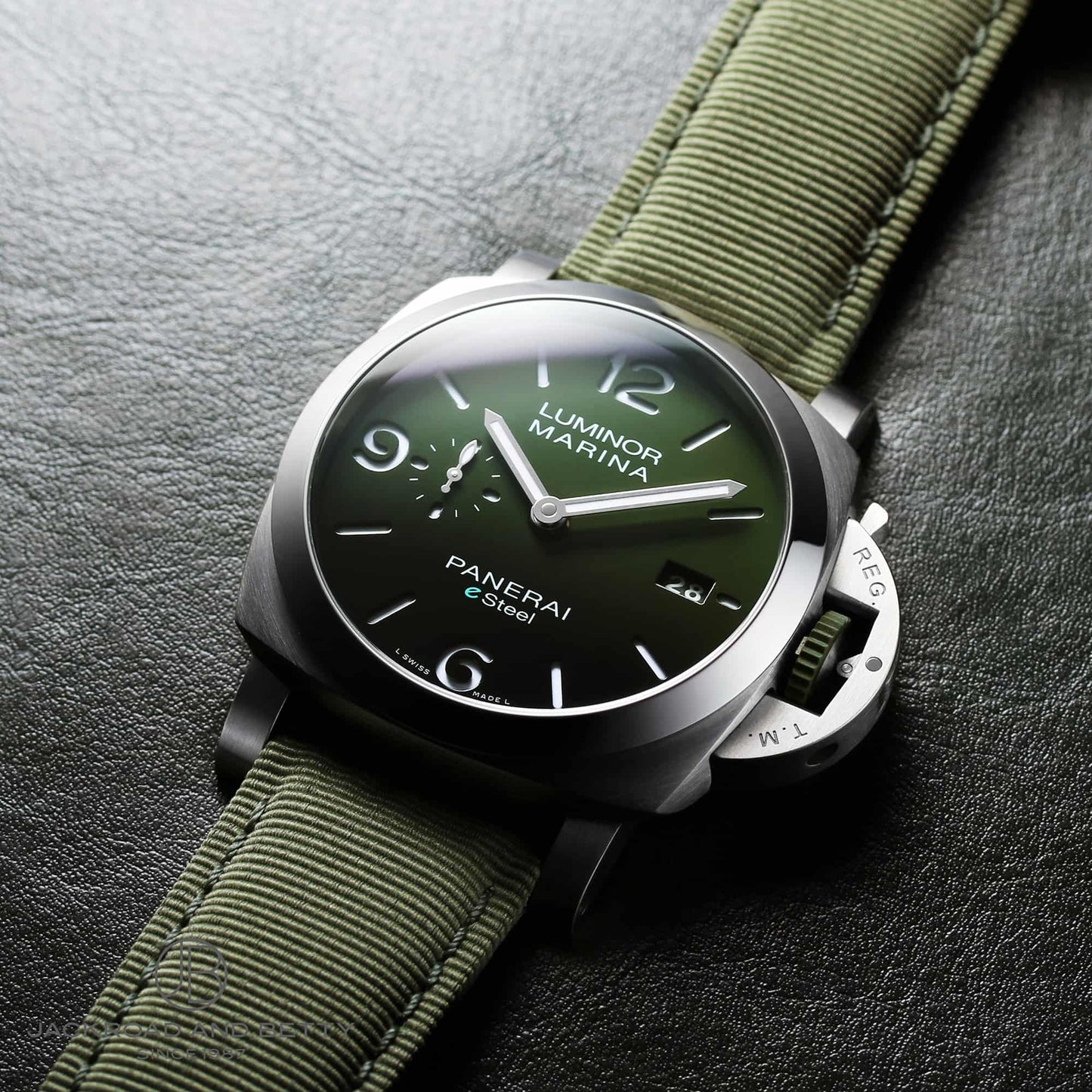 PANERAI パネライ ルミノールマリーナ ESteel ヴェルデ ズメラルド PAM01356 - 浦山時計店